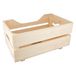 Tubus Racktime Woodpacker 2.0 houten doos, beige, 49 x 24,1 x 29,5 cm