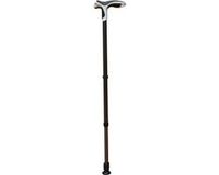 Antar FDI France Medical Wandelstok Soft Step Wit Aluminium Verstelbaar