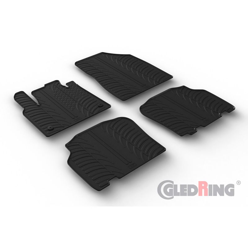 Rubbermatten passend voor Mercedes Citan Tourer (W420) 2021-