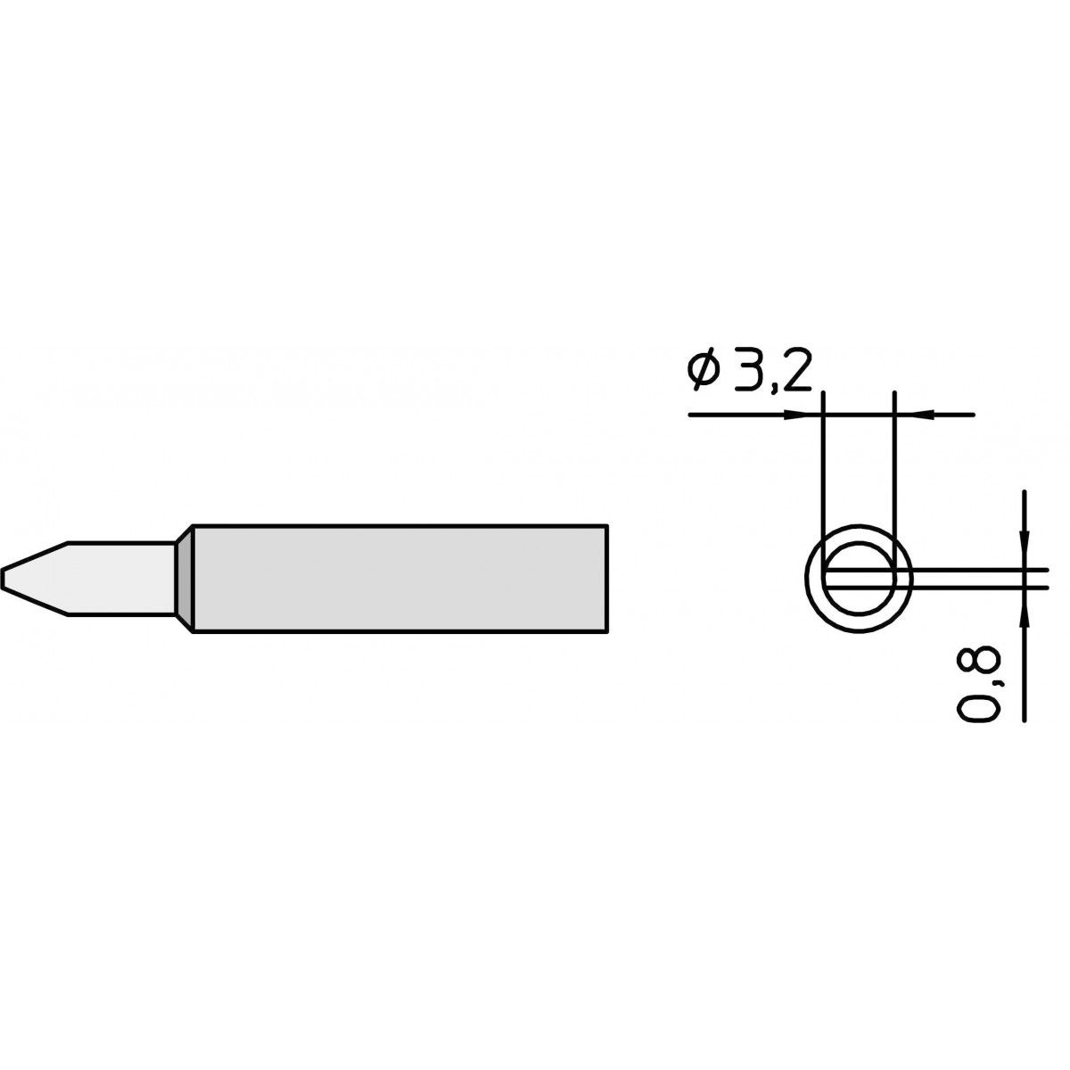 Weller XNT C Accessoire voor soldeerbout/-station