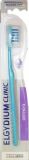 ELGYDIUM Klinik Ortho-X Brosse à dents Spécial pour dents avec appareils orthodontiques Bleu Medium
