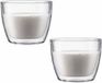Bistro Bodum Bistro set/2 bowl 0.45L transparant glas