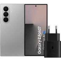 Samsung Galaxy Z Fold 7 256GB Silver 5G + 25W Charger Black