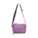 MANDARINA DUCK schoudertas MD20 Small Zip Crossover Sushi Flower (rood)paars