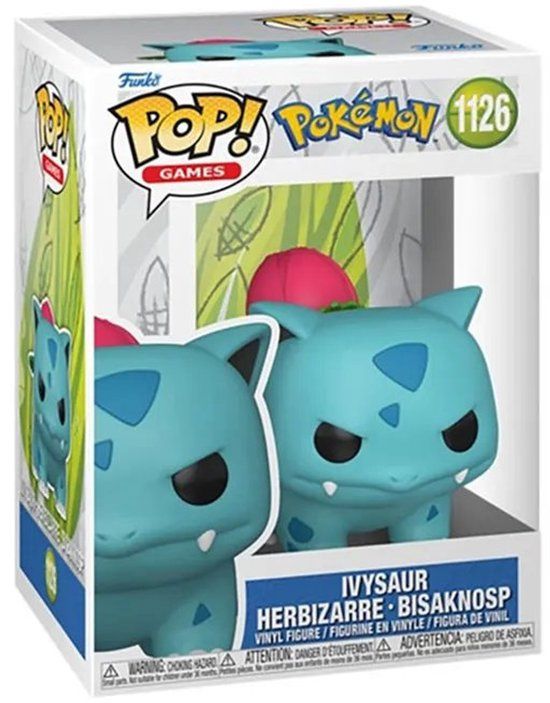 Funko Pokémon Ivysaur vinylfiguur 1126 Unisex