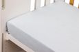 Interbaby Hoeslaken 120 x 60 cm Katoen Blauw