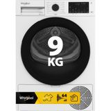 Whirlpool C WD 93M WBS IT Warmtepompdroger Vrijstaand Voorlader 9 kg Wit