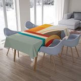 Bonamaison Tafelkleed, Anti-Mold, Sneldrogend, Waterdicht, 100% Polyester Tafellaken, 140cm x 200cm - Ontworpen en Vervaardigd in Turkije