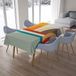 Bonamaison Tafelkleed, Anti-Mold, Sneldrogend, Waterdicht, 100% Polyester Tafellaken, 140cm x 200cm - Ontworpen en Vervaardigd in Turkije