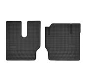 FROGUM 0071 Ensemble de tapis de sol avant, noir, Caoutchouc