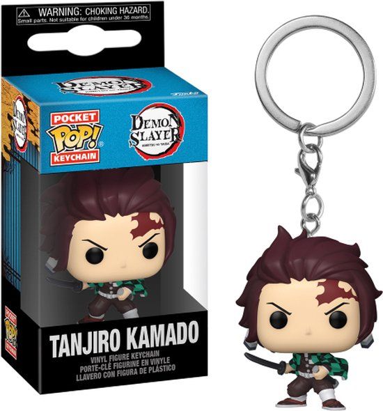 Funko Pop! Keychain: Demon Slayer - Tanjiro Kamado