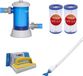 Bestway - Aspirateur de piscine AquaCrawl & pompe de filtration 5678 litres par heure & 2 cartouches filtrantes type III & brosse de nettoyage WAYS