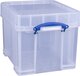 Really Useful Opbergbox - 35 liter - Transparant/Wit