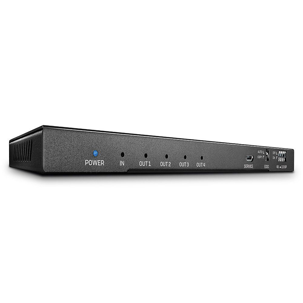 LINDY 38231 - Video Splitter - HDMI 2.0 - Zwart
