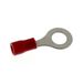 SeKi 14012, 0,5-1,5 mm2, M6, geïsoleerd, 25 stuks ringkabelschoenen, rood