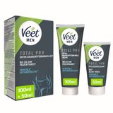 Veet Men Intieme ontharingscrème 100 ml + verzorgende balsem 50 ml
