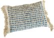 LOBERON Kussenhoes Monrovie blauw/beige