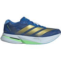 adidas adizero Boston 13 Wedstrijdschoen Heren - blauw, geel, Maat 43 1/3