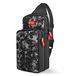 Xishwon Draagrugzak voor Nintendo Switch/Lite/OLED/Console/Dock/Joy-Cons en opbergaccessoires, draagbare schoudertas van nylon, waterdicht, voor heren, jongens, camouflage