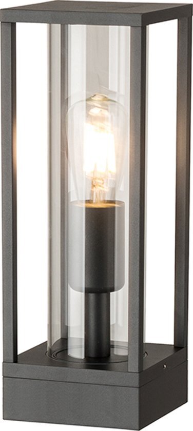 LumenXL Moderne staande lamp buiten zwart - Ted - E27 fitting