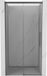 Mexen Rox porte de douche coulissante 135 cm, transparent, gris pistolet brossé
