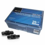 XLC Complete Velgremblokken 25 Paren Zwart