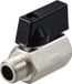 TRU COMPONENTS TC-304SM-FM1/4G TC-12770384 Vanne à boisseau sphérique standard Filetage (intérieur) : G1/4 Filetage (extérieur) : G1/4