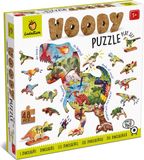 LUDATTICA Houten Puzzel - Dinosaurus.