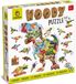 LUDATTICA Houten Puzzel - Dinosaurus.