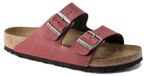 Birkenstock Pantoffeln Arizona BS, klassisches Leder Modell, Farbe Bordeaux, Größe 42