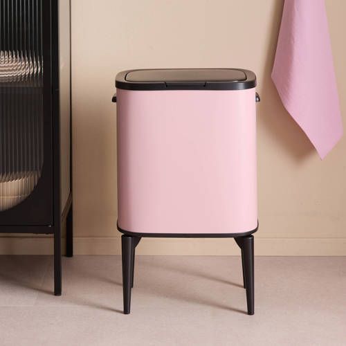 NOUS Living prullenbak op pootjes (35L) - roze