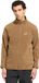 Adidas Terrex Terrex Multi Essentials Fleece Jack Met Lange Ritssluiting - Heren - Bruin