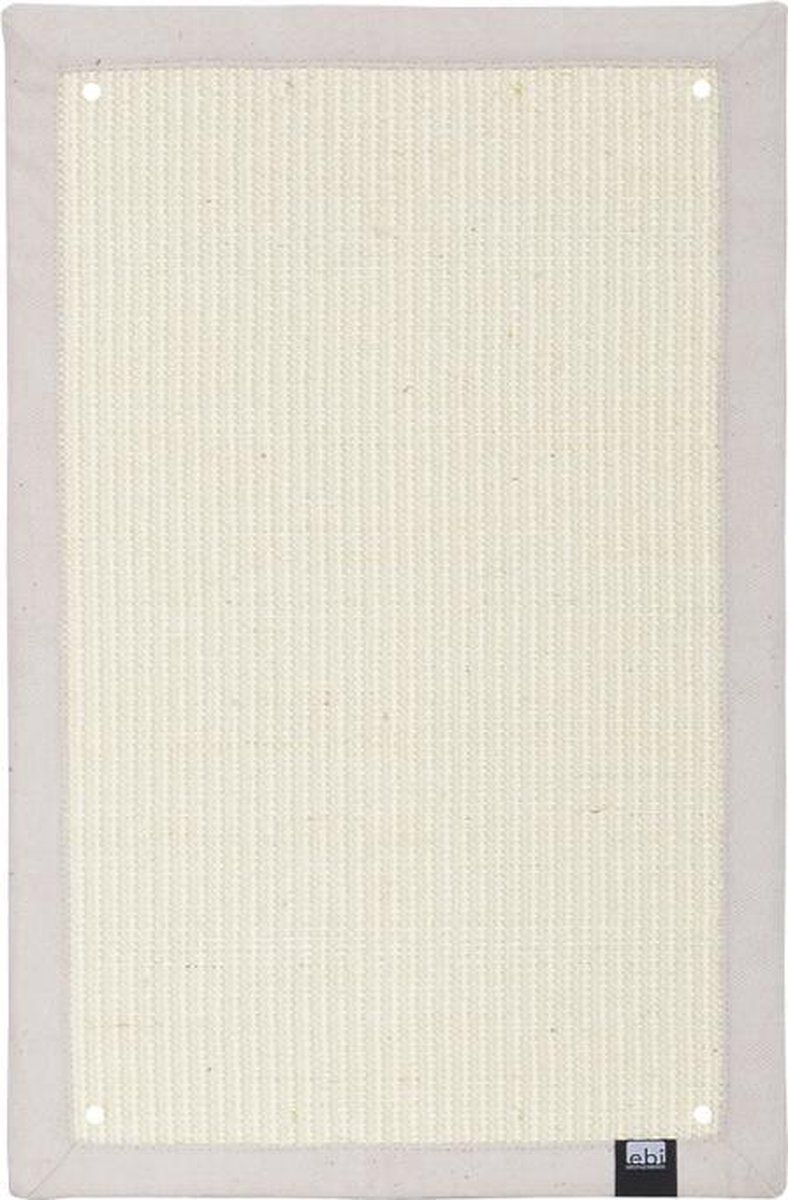 Ebi Krabmat krappa hoek Wit 58x38x1,5CM