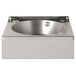 Basix Hand Wash Basin St/St, 384x333x138mm (Direct)