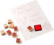 Toys for life Stempel de letter