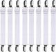 Goodivery Tendeur, 8 pièces, blanc, polyester