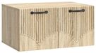 Sonoma Eiken support mural meuble TV 59,5 x 41 x 30 cm bois traité