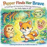 Pepper Finds Her Brave: A Feelings & Emotions Coloring Adventure for Kids