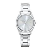 s.Oliver Montre à quartz analogique pour femme avec bracelet en acier inoxydable, étanche, livrée dans un coffret cadeau.
