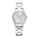 s.Oliver Montre à quartz analogique pour femme avec bracelet en acier inoxydable, étanche, livrée dans un coffret cadeau.