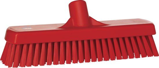 Vikan Schrobber 70604 - 30cm - Hard - Rood