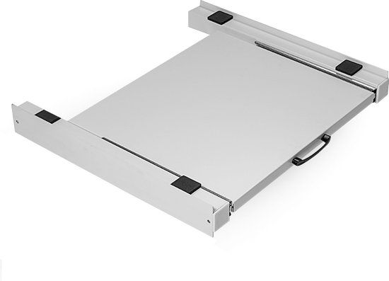 Vonia Tussenstuk Wasmachine Droger - Stapelkit met Werkblad - Universeel - Wit