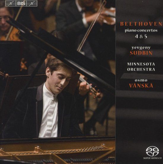 Sudbin/Minnesota BIS Records Beethoven: Piano Concertos 4 & 5 (SACD)