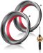 PromoHome® 2 stuks afdichtingsringen voor stofbak, compatibel met Dyson V11, V15, SV14, SV15, SV22, afdichtingsringen voor stofzuigers, zwart