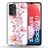 Beschermhoes Samsung Galaxy A13 Beschermhoes met bloemenmotief