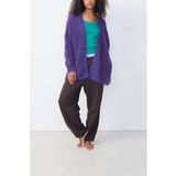American Vintage Bymi Cardigan Violet Chine Taille: XS/S