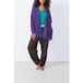 American Vintage Bymi Cardigan Violet Chine Taille: XS/S