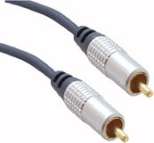 Home-Cinema Subwoofer/Tulp mono audio kabel - 1,5 meter