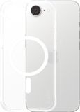 PanzerGlass CARE™ by ® Samba Case Transparent w. White Qi Compatible iPhone 17e | 16e mobiele telefoon behuizingen Hoes Transparant