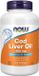 Now Foods Huile de foie de morue 650 mg 250 capsules molles